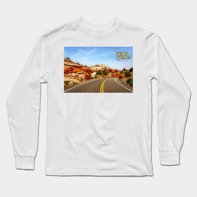 Utah State Route 12 Scenic Drive Long Sleeve T-Shirt by Gestalt Imagery